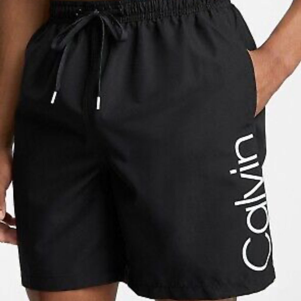 New Calvin Klein Mens Volley Swim Trunk Swim Short